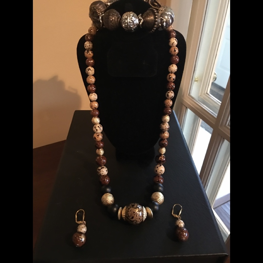 3 pc Beaded Set